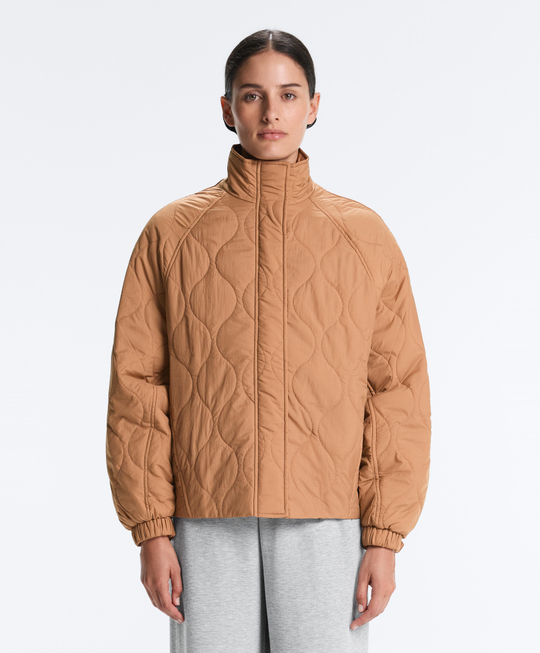 Oysho Водоотталкивающая утепленная куртка FELLEX® AEROGEL, пралине