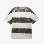 TSHRT  Stripe Hand Painted Black