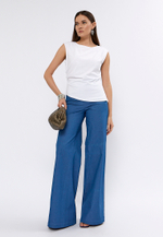 Блуза-топ CHLOE белого цвета