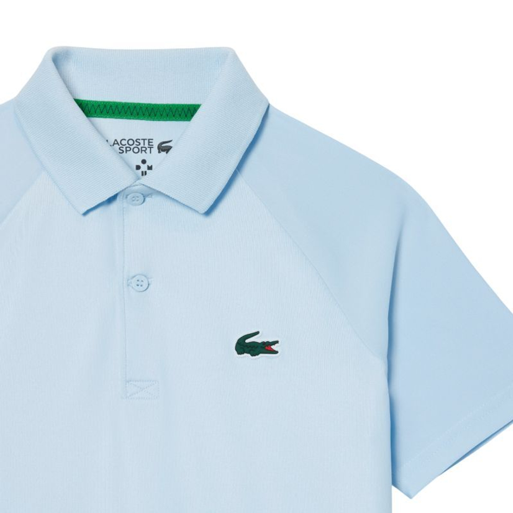 Детская теннисная футболка Lacoste Kid's Lacoste x Daniil Medvedev Stretch Jersey