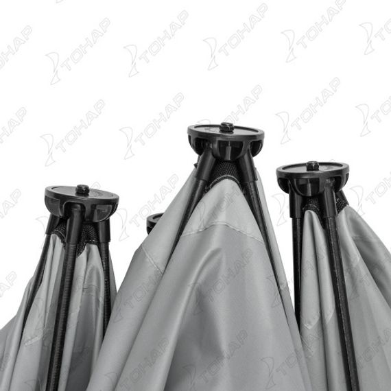 Палатка зимняя Куб 1,8х1,8 orange lumi/gray (HS-ISC-180OLG) Helios