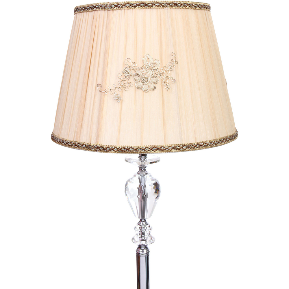 Торшер «Элегант» 1*40Вт Е27 10-F621 хром