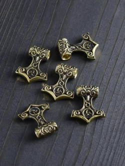 Мьёльнир малый из бронзы