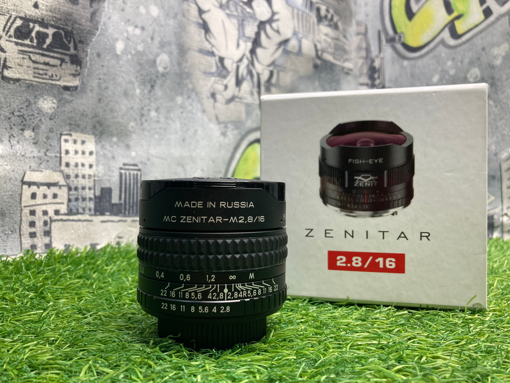 MC Zenitar-M 2.8/16 Lens Fish Eye