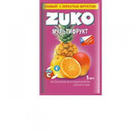 Растворимый напиток ЗУКО Мультифрукт 20г*12шт*8 блоков.
