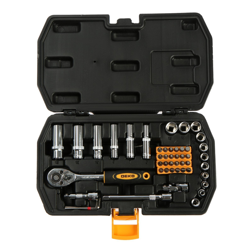 Набор инструмента DEKO DKMT49 в чемодане (49 предметов)
