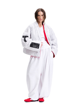Куртка двустороняя TULUP white/red
