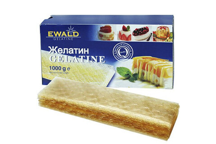 Желатин пищевой листовой Ewald 1 кг