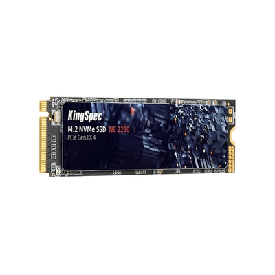 Твердотельный накопитель KingSpec SSD 128GB M.2 2280 PCIe 3.0 x4 NVMe R1800/W600MB/s 3D TLC MTBF 1M 96200/76400 87TBW