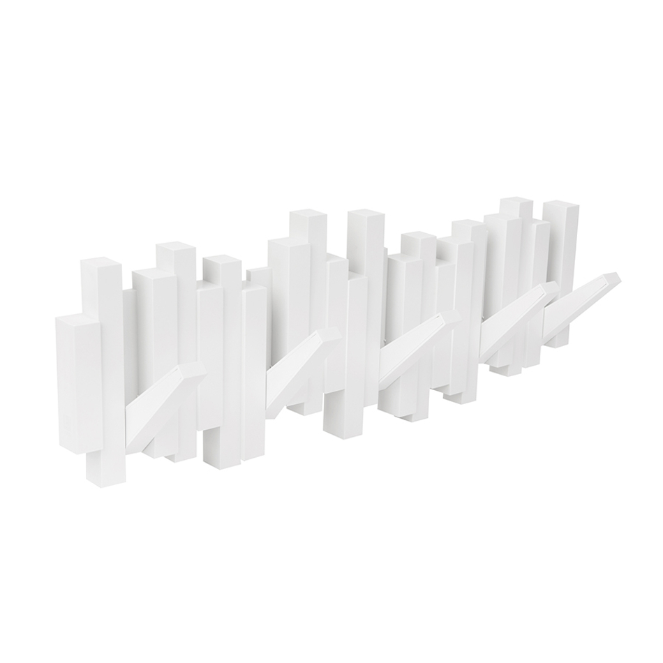 Вешалка настенная Sticks белая, Umbra