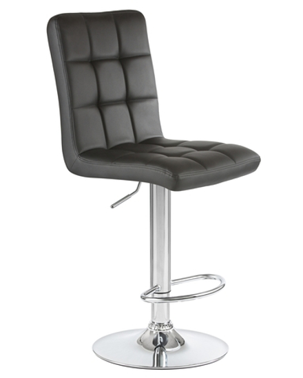 Стул барный DOBRIN KRUGER, чёрный