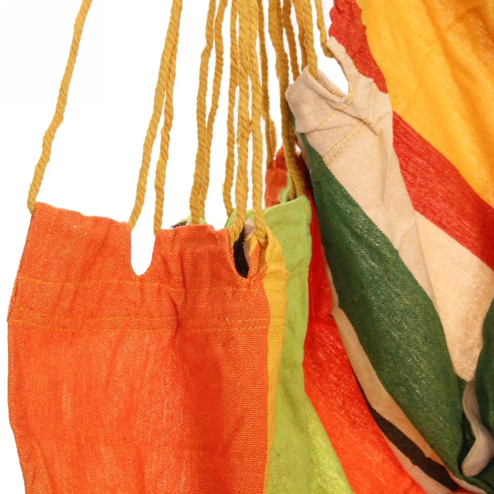 Гамак-кресло 150*120см «Провинция» х/б, с деревянной перекладиной, с двумя подушками