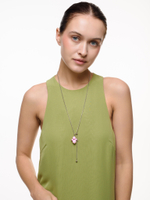 Колье "Nevalyashka" Pink Silver