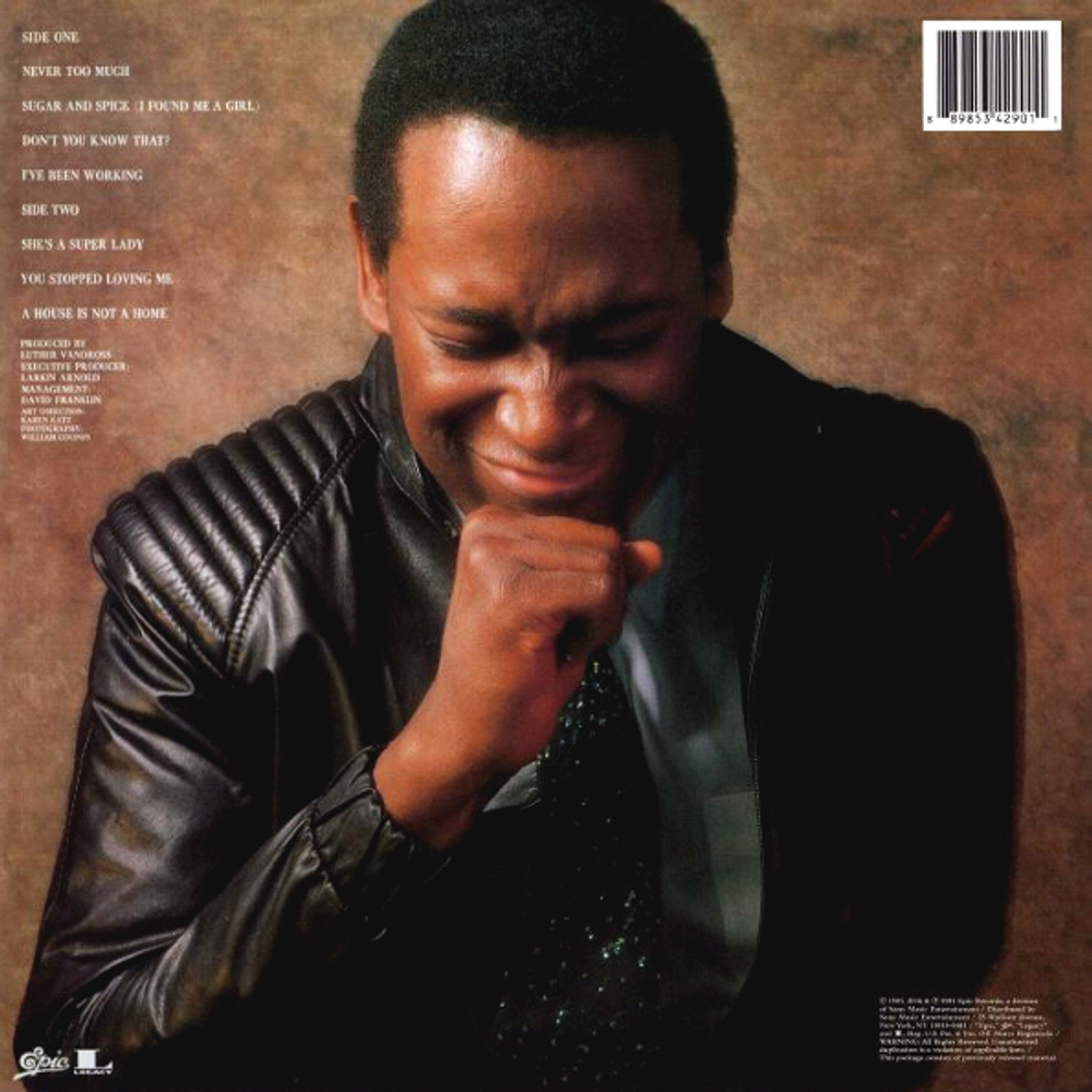 Luther Vandross / Never Too Much (LP)