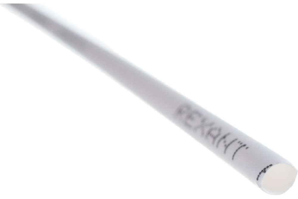 Термоусадка 3.0 / 1.5 мм 1м белая REXANT 20-3001