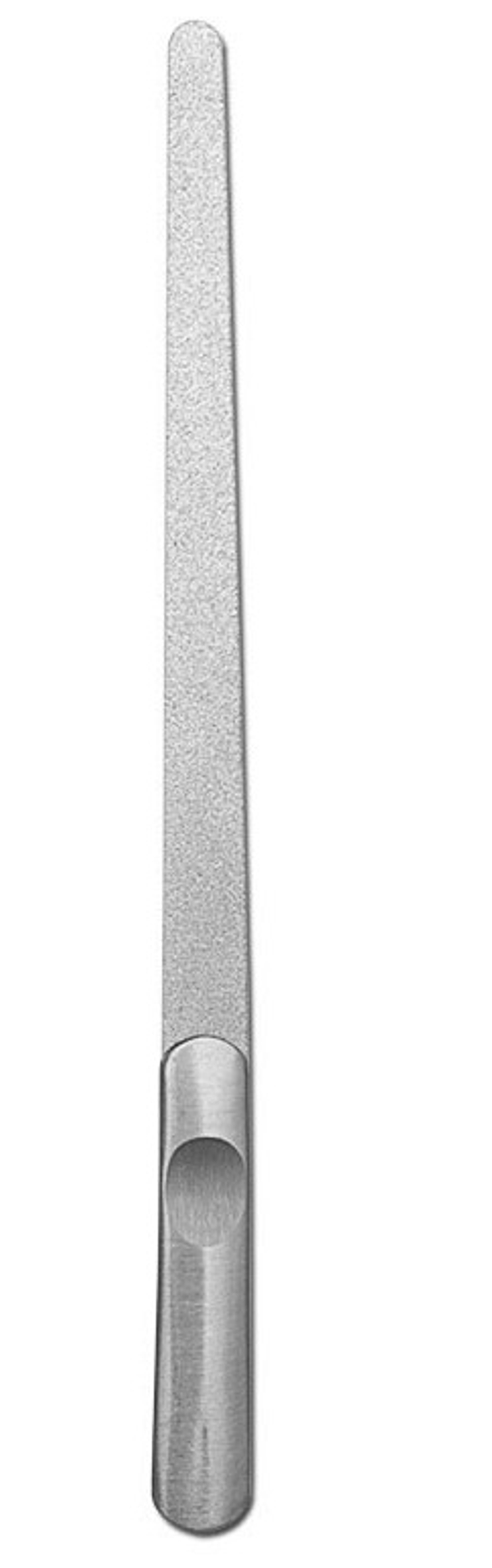 Пилочка для ногтей металлическая узкая пленка