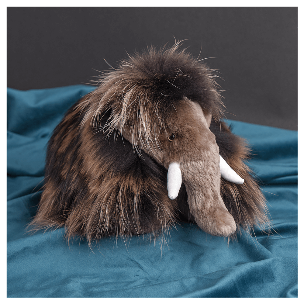 Мягкая игрушка из меха «Мамонтенок»