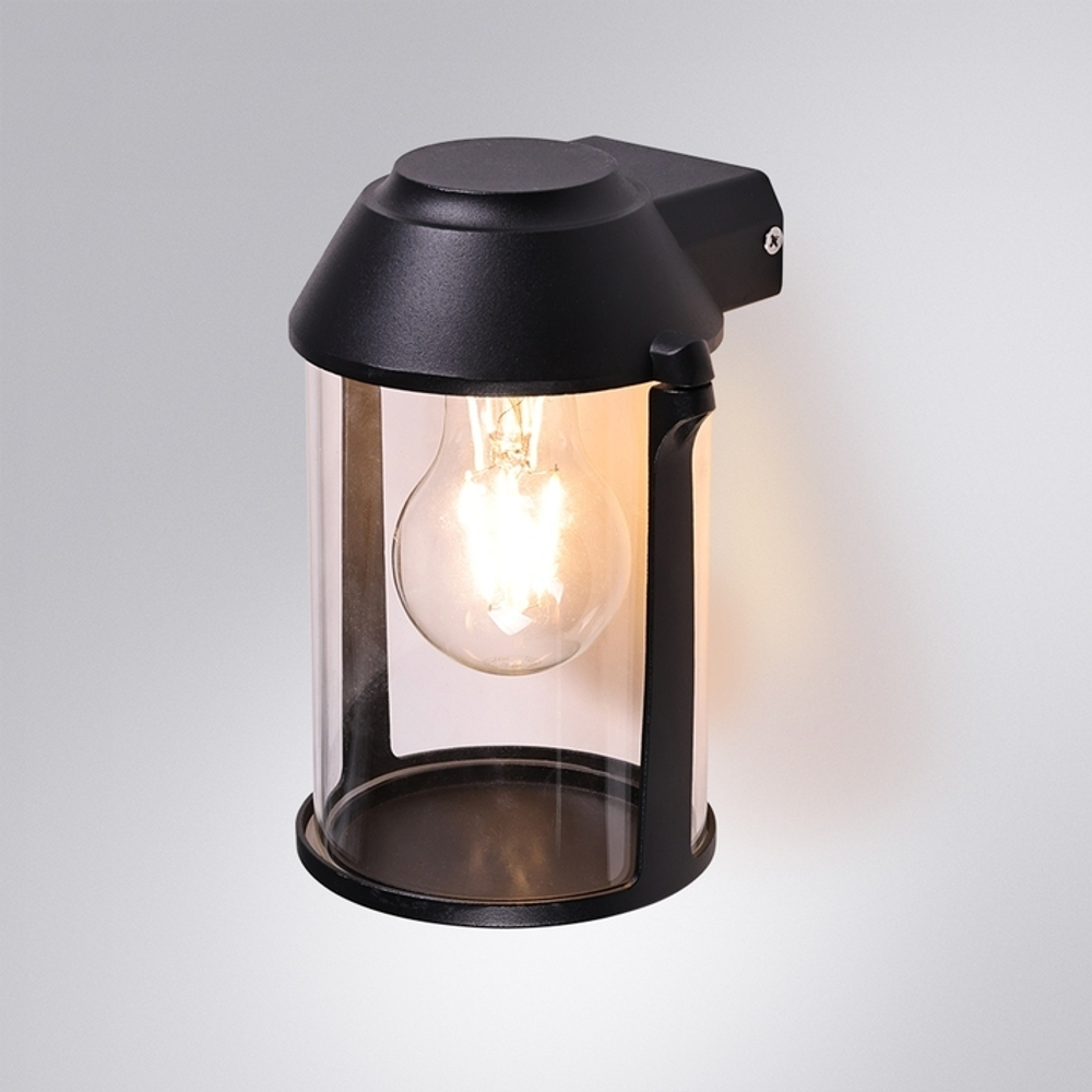 Уличный настенный светильник Arte Lamp MINCHIR A8306AL-1BK