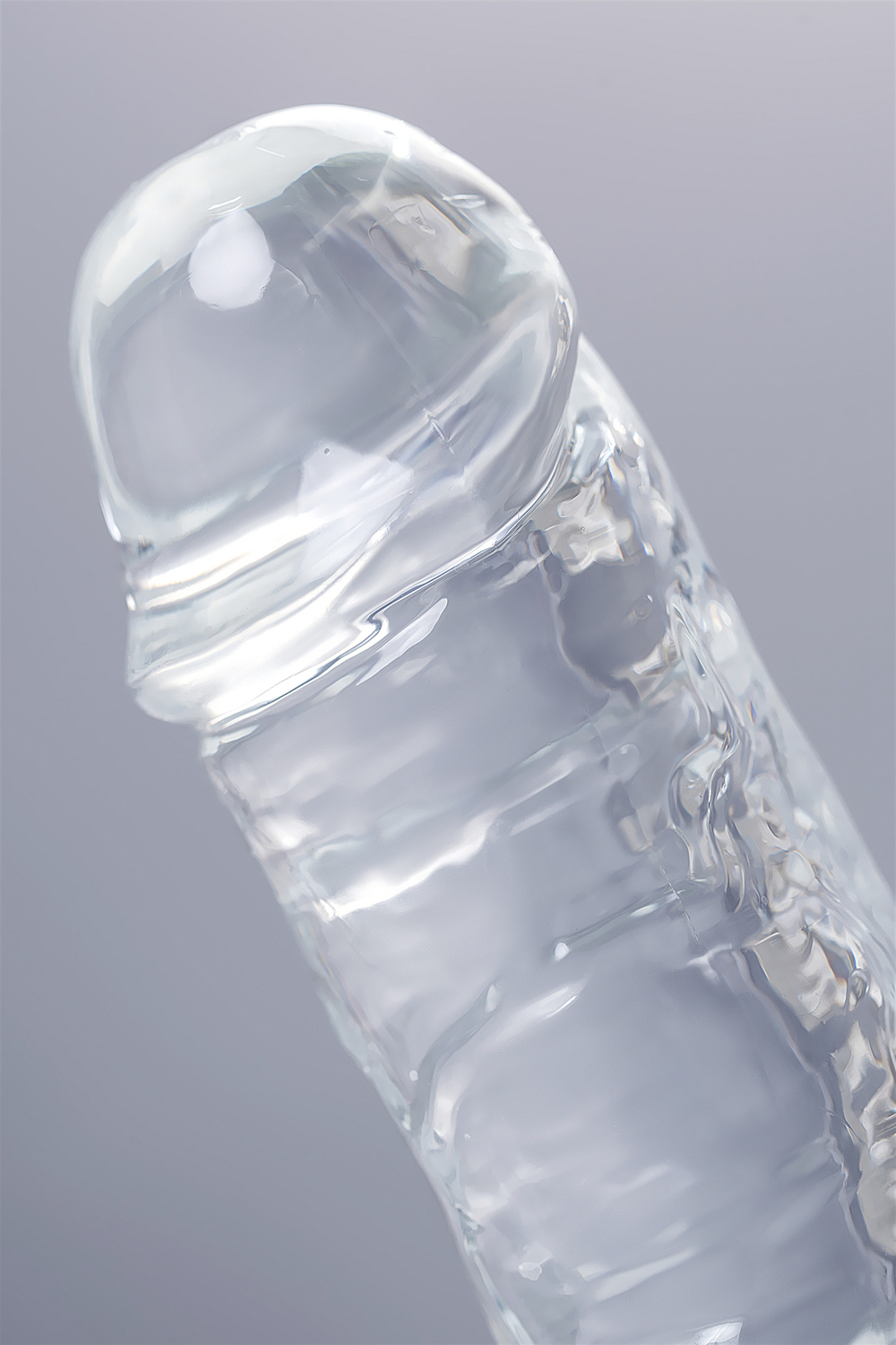 Фаллоимитатор A-Toys прозрачный 20 см