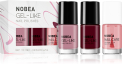 NOBEA Day-to-Day Vienna Calmness Set - набор лаков для ногтей, 3× 6 ml