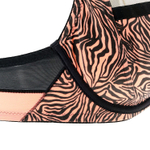 Бюстгальтер с мягкими чашками и тигриным принтом (Размер: 90D) (Цвет: тигровый)