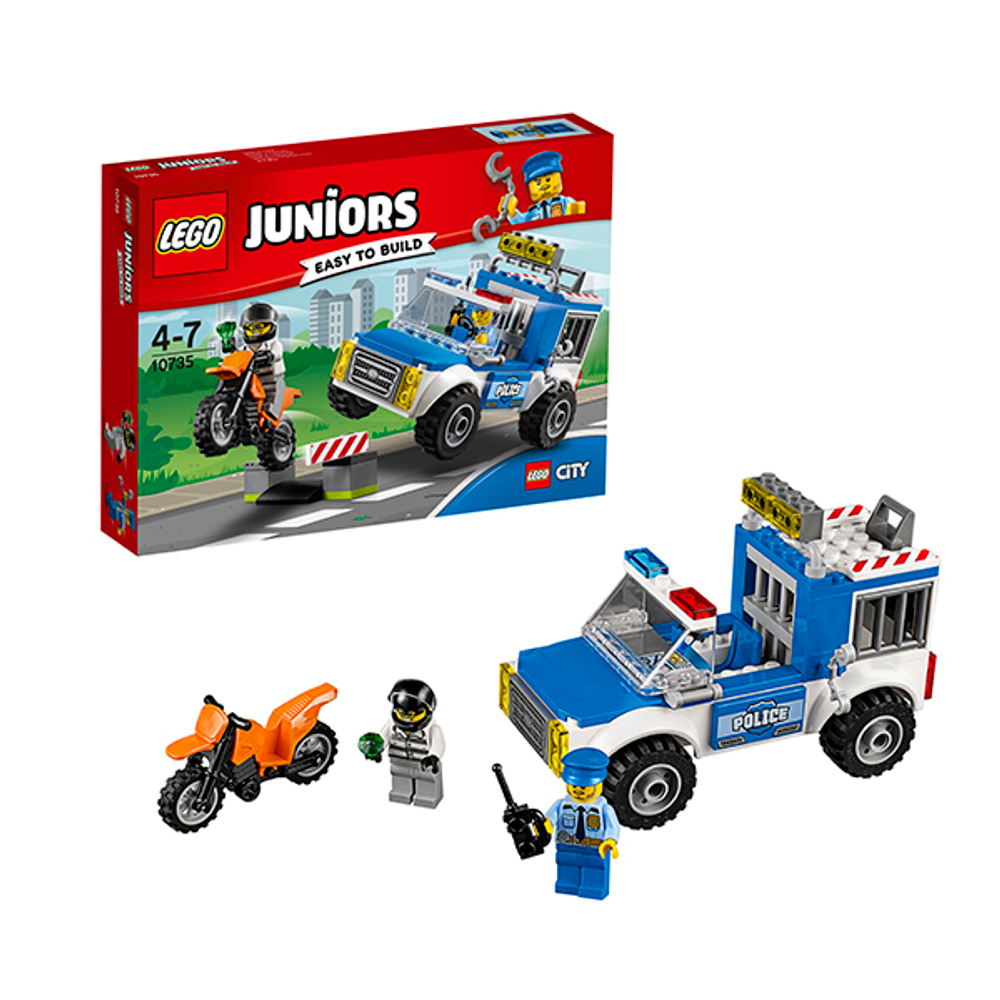 LEGO Juniors: Погоня на полицейском грузовике 10735 — Police Truck Chase — Лего Джуниорс Подростки