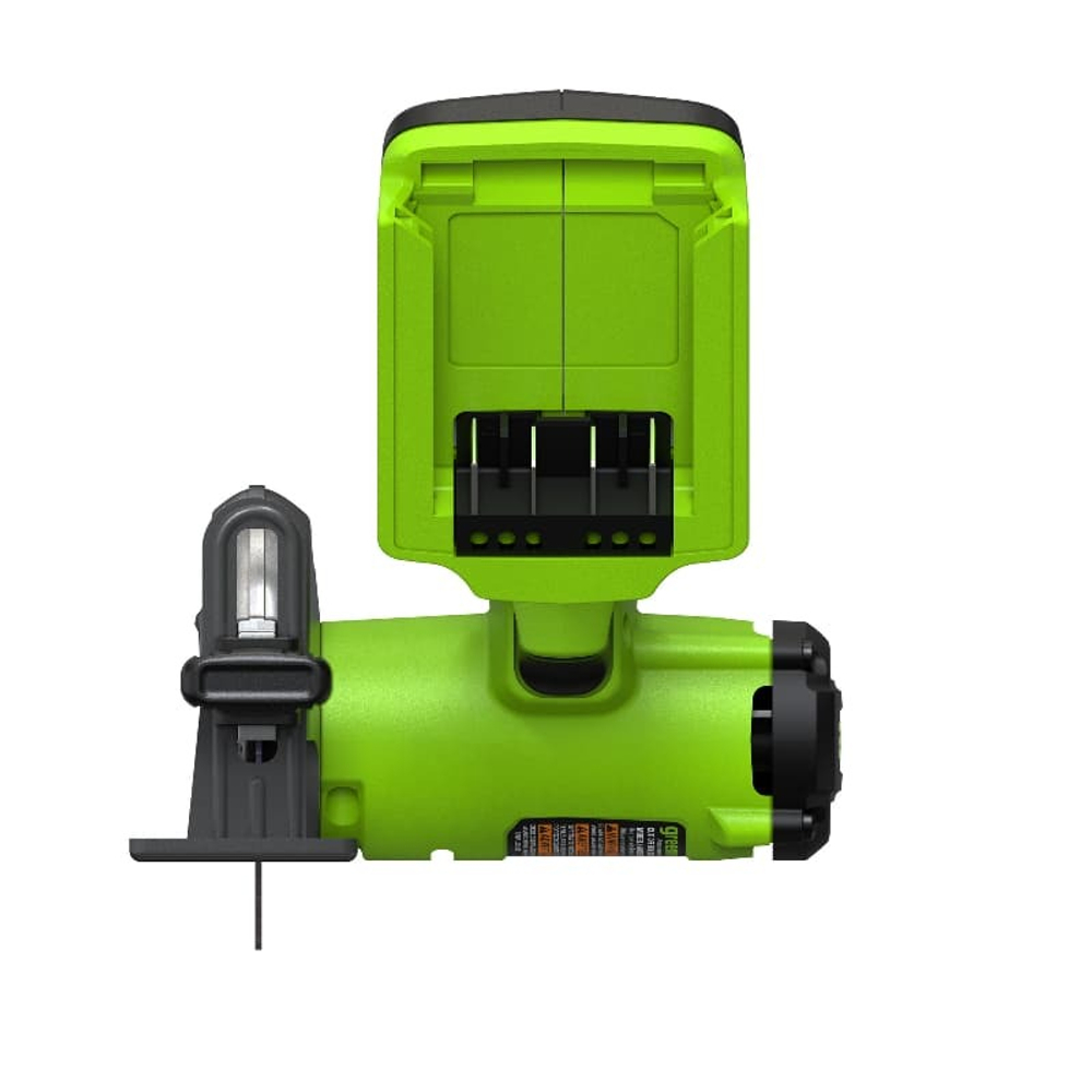 Углошлифовальная машина аккумуляторная Greenworks, Арт. 3402007, 24V, бесщеточная,76 мм
