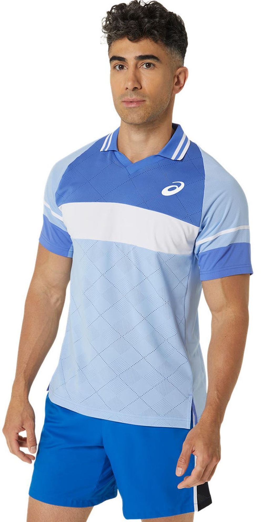 Теннисное поло Asics Match Actibreeze Polo Shirt - sapphire