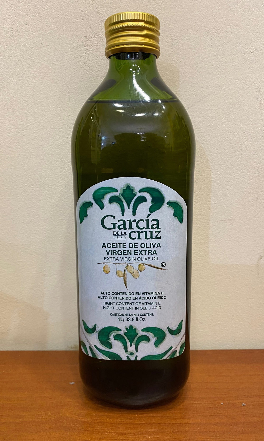 Оливковое масло Garcia De La Cruz Extra virgin 1 л. Испания