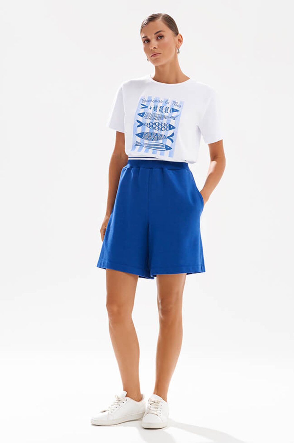 31283 Шорты женские (ультрамарин)