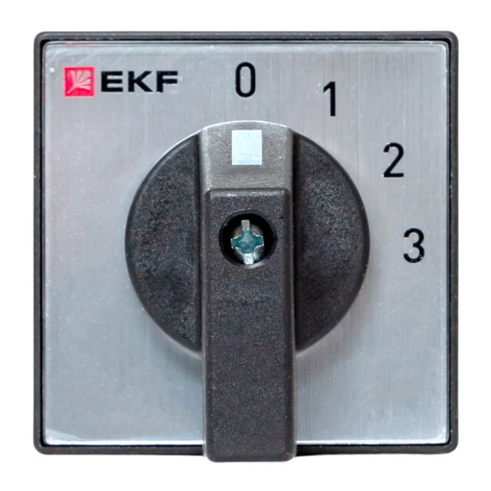 Переключатель кулачковый ПК-1-101 25А 1P «0-1-2-3» IP65 EKF