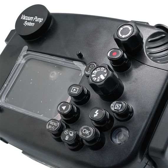 Подводный бокс Sea Frogs для Olympus Tough TG-5/TG-6 черный