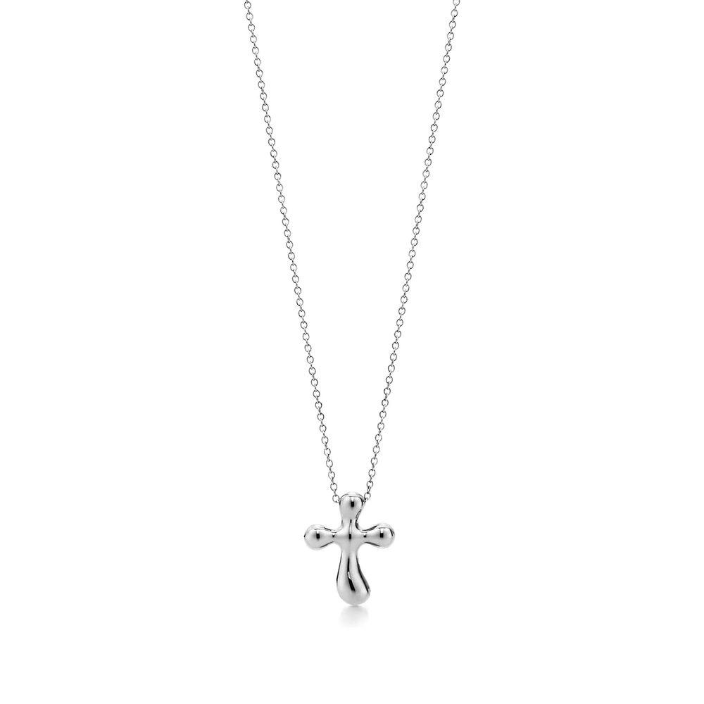 Подвеска из серебра Tiffany💠 cross pendant, В наличии 💝