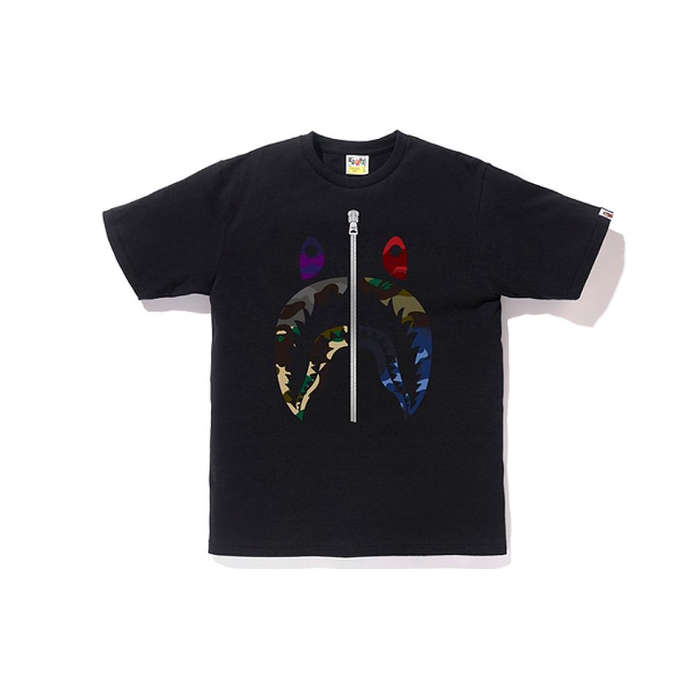 BAPE Mix Camo Shark Tee t