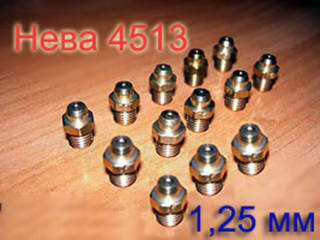 Жиклеры для природного газа для газовой колонки Нева 4513 комплект