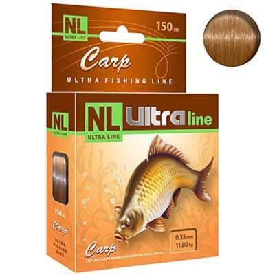 Полиэстровая леска NL ULTRA CARP летняя 0,3 мм 1 шт
