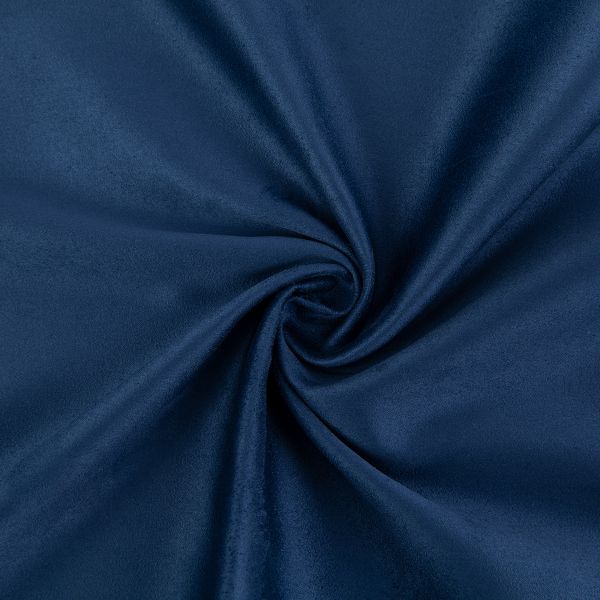 Замша искусственная отрез 35х50 см, 175±5 г/м², 19-4027 navy (т.синий), Peppy Woven Suede