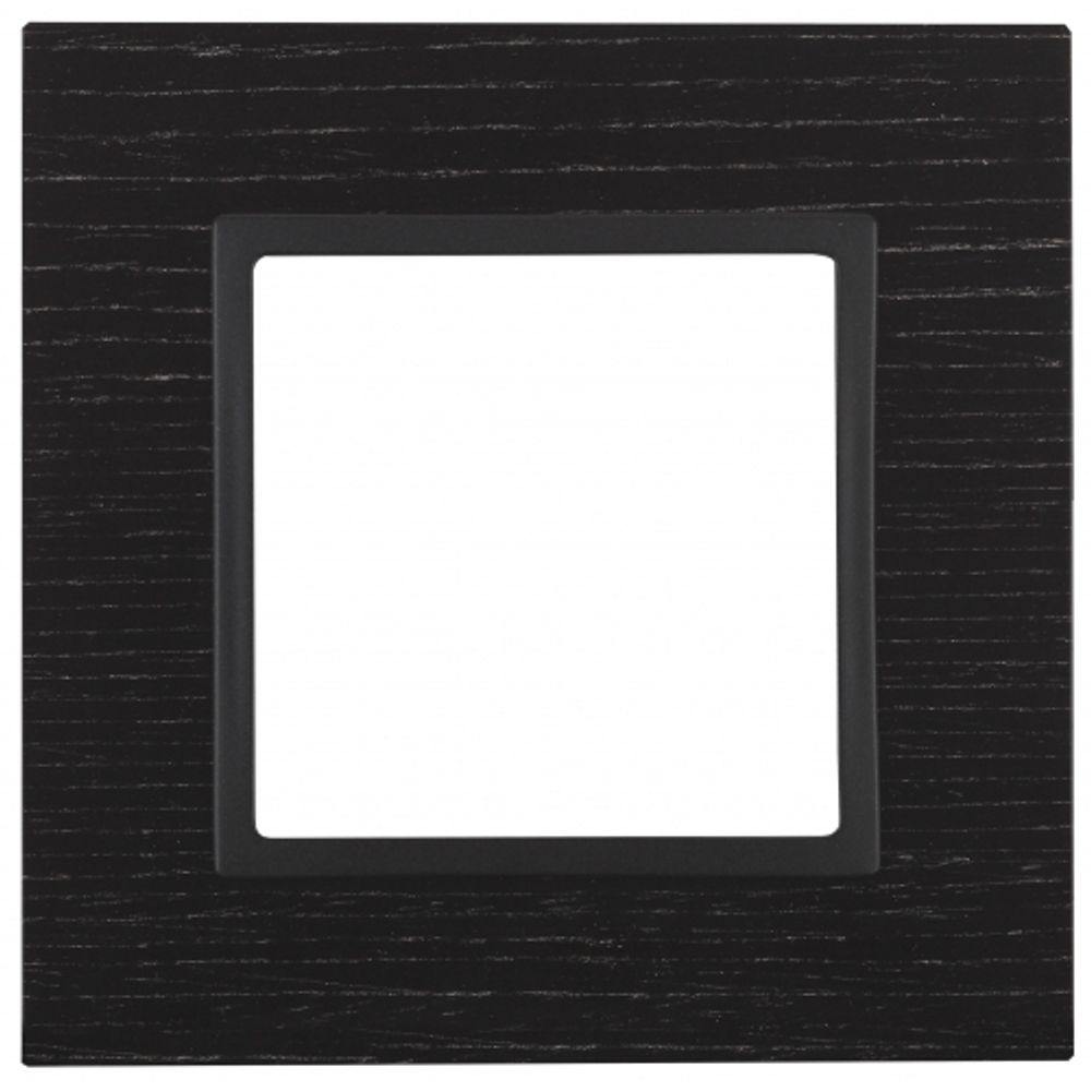 14-5301-05 ЭРА Рамка на 1 пост, дерево, Эра Elegance, чёрн.дерево+антр