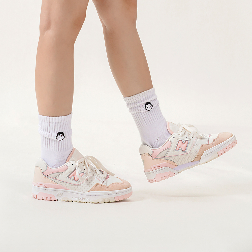 Кроссовки New Balance Nb 550 (Женская размерная сетка)