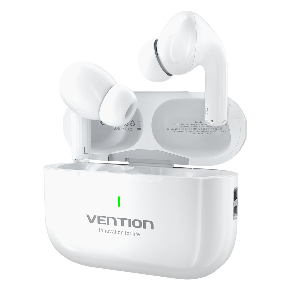 True Wireless Bluetooth Earbuds ECHO LITE E11 White