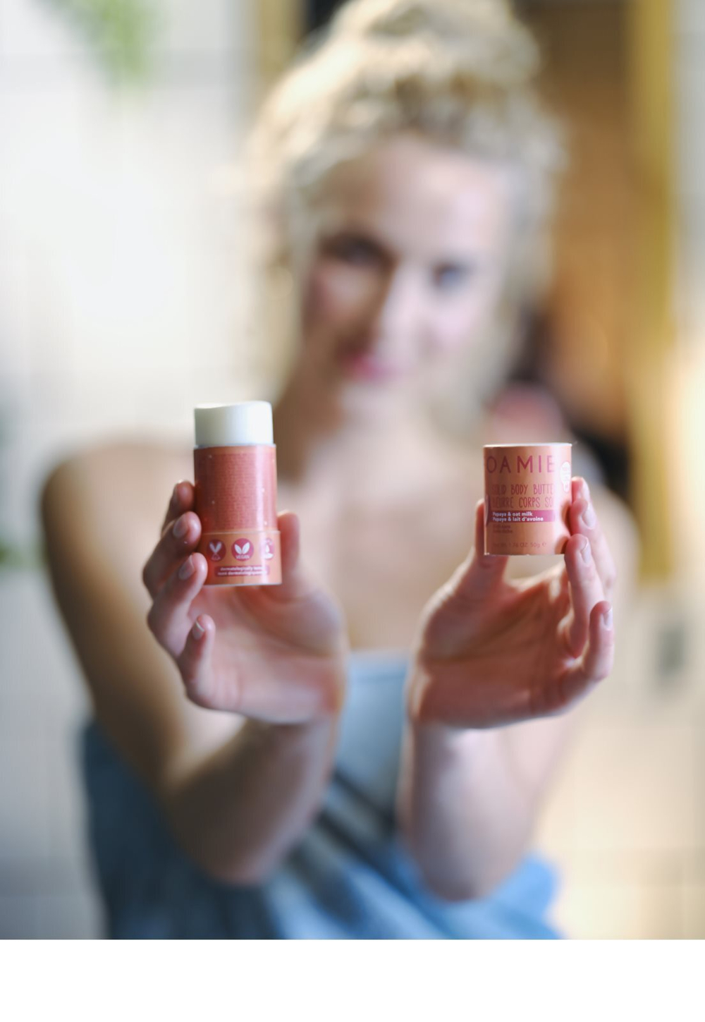 Foamie Oat To Be Smooth Solid Body Butter - масло для тела в кубиках /   50  g  / GTIN 4063528013699