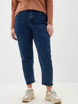 Джинсы больших размеров на молнии