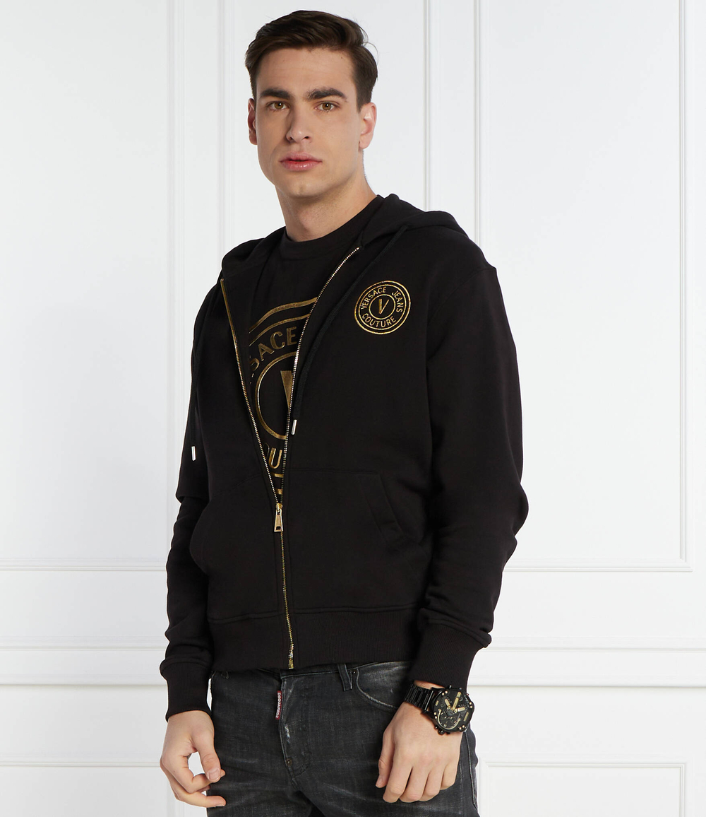 Худи Versace Jeans Couture - черный(76GAIT02CF01T)