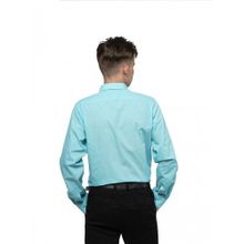 Бирюзовая рубашка прямого кроя для подростка IMPERATOR