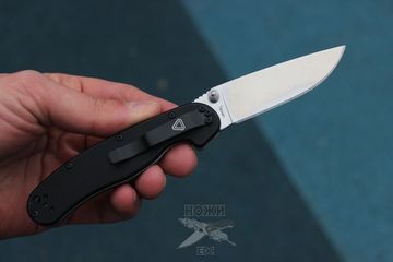 Складной нож Ontario 8860 RAT II c клинком из стали AUS-8, рукоять Нейлон