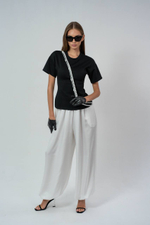 Брюки - аладины из вискозного шелка