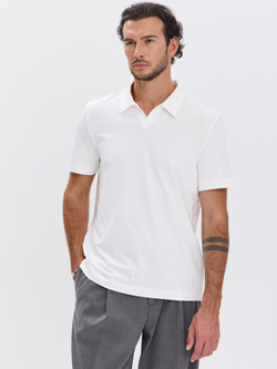 Футболка-поло трикотажная повседневная