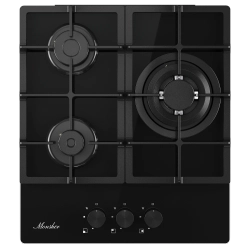 Встраиваемая газовая варочная панель Monsher MGG 43 Noir