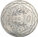 France 10 Euro 2017 – Lyon "La Lumineuse". Silver Coin from the "France by Jean-Paul Gaultier" Series