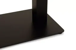 "Каффе" стол из HPL 110х70см, цвет "дуб", подстолье стальное двойное